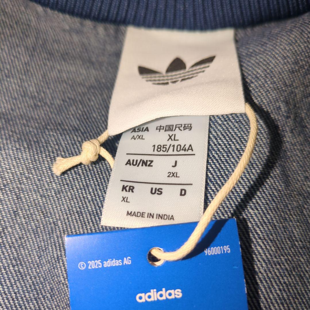 2XL アディダス adidas デニムジャケットファイアーバード トラック