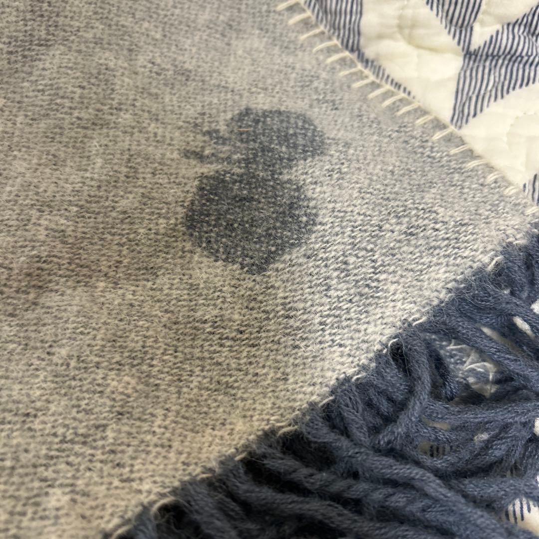 【美品】ミナペルホネン　クリッパン　ひざかけ