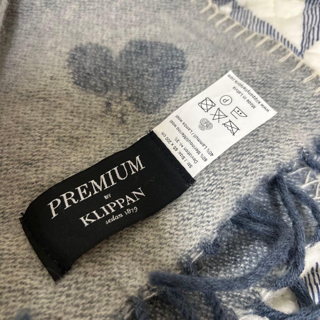 【美品】ミナペルホネン　クリッパン　ひざかけ