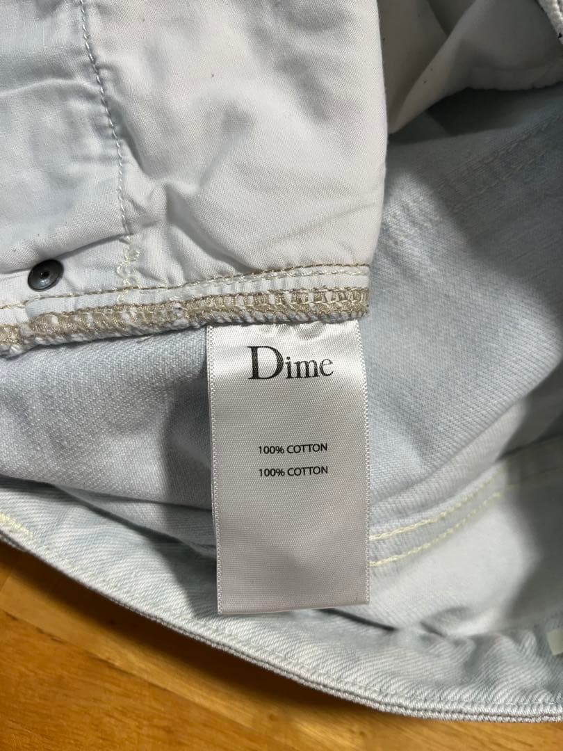 Dime ライトブルーデニム パンツ Sサイズ