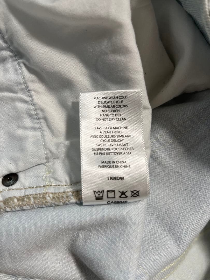 Dime ライトブルーデニム パンツ Sサイズ