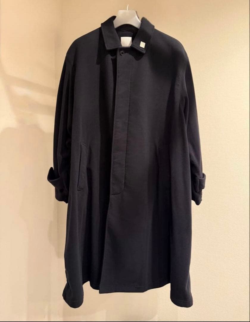 美品22aw S.F.C SOUTIEN COLLAR COAT XL NAVY - メルカリ