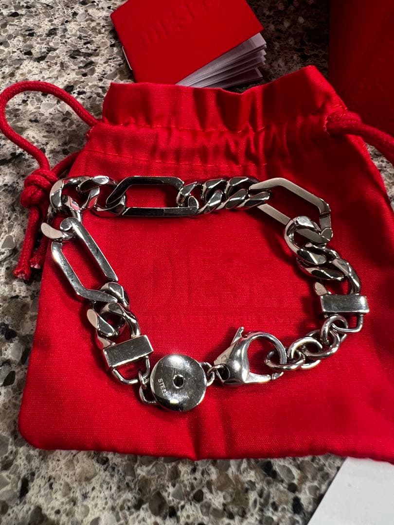 DIESEL DX135100DJW チェーン ブレスレット