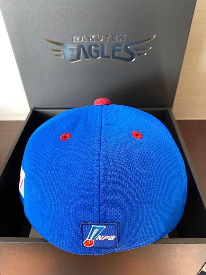 楽天 イーグルス 辛島航選手 NPB 直筆サインキャップ 球団ホログラム付