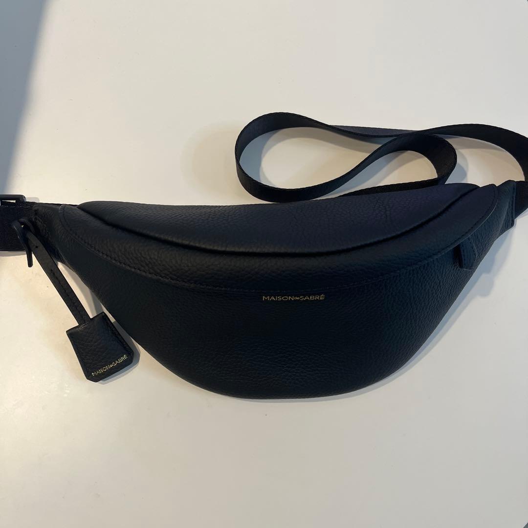[ほぼ新品] MAISON de SABRÉ レザー スリングバッグ