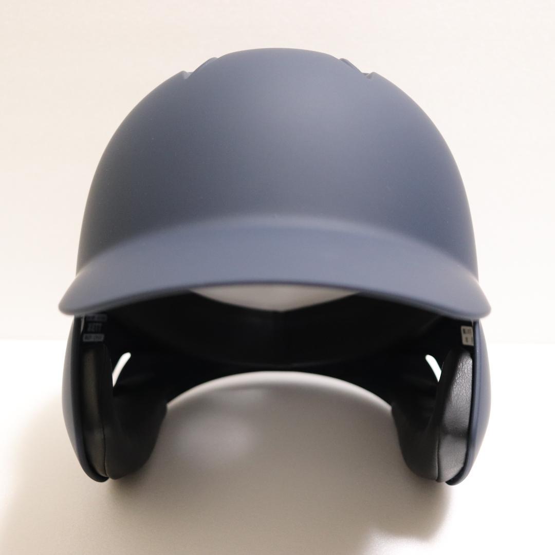 未使用】ZETT マットネイビー 軟式用 ヘルメット 2個セット 野球