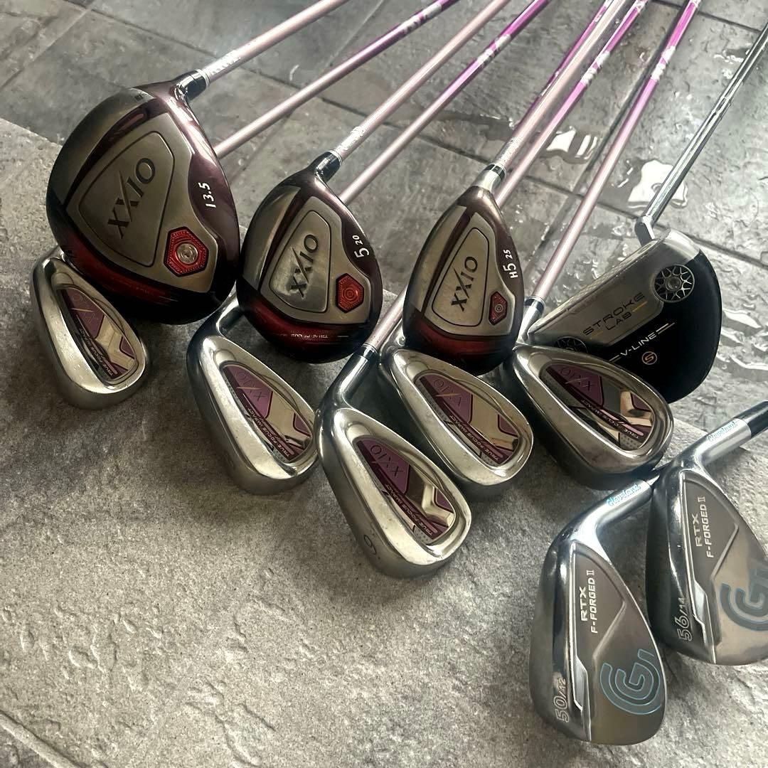 大人気モデル★お買い得♪レディース用クラブセット　ALL xxlo10★