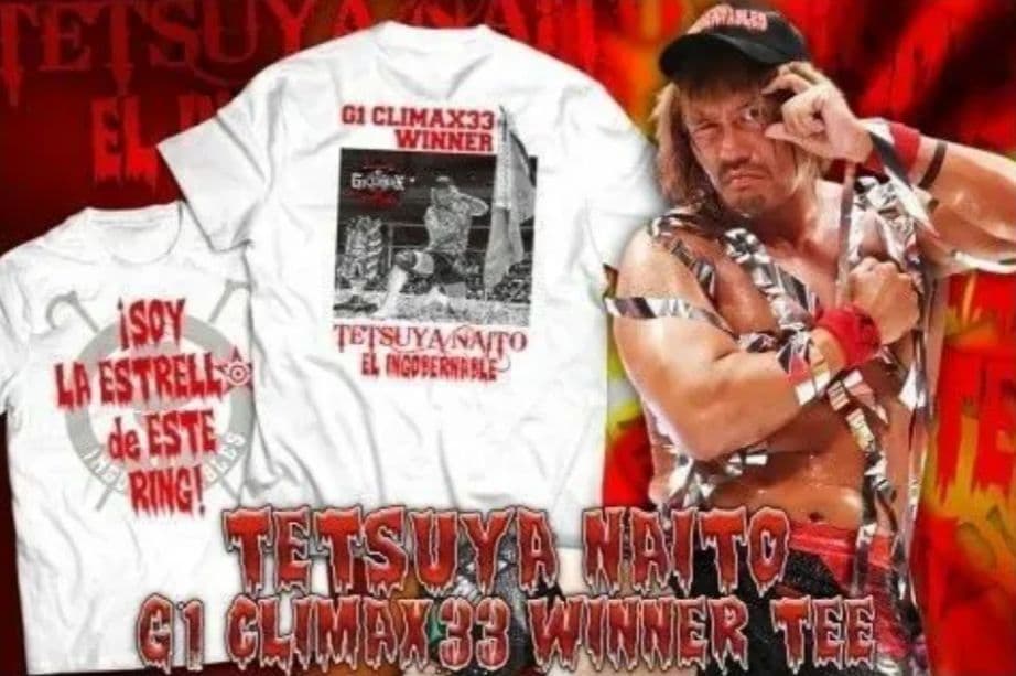 新日本プロレス内藤哲也 G1クライマックス33 優勝記念TシャツMサイズ未