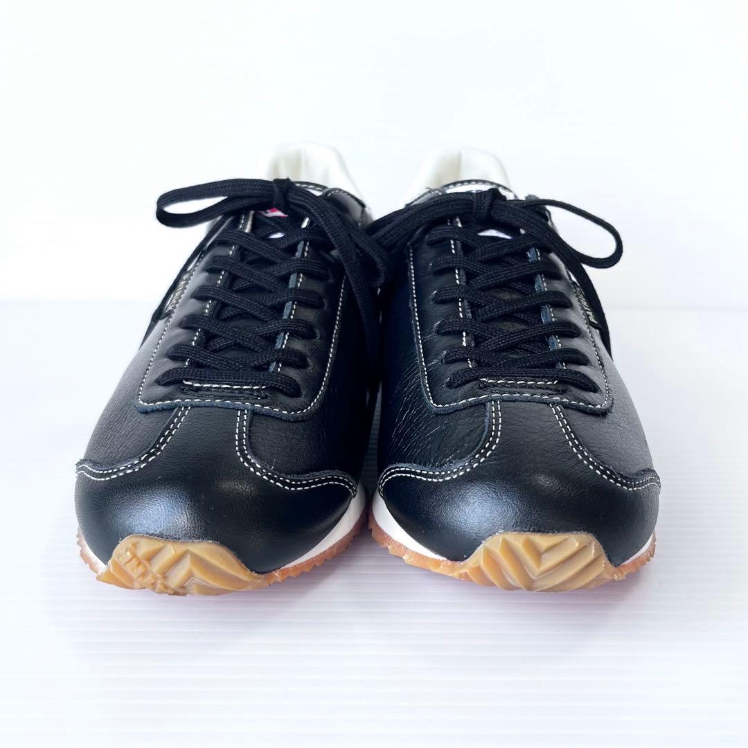 未使用級✨ PATRICK パトリック ネバダ2 スニーカー レザー 黒 23