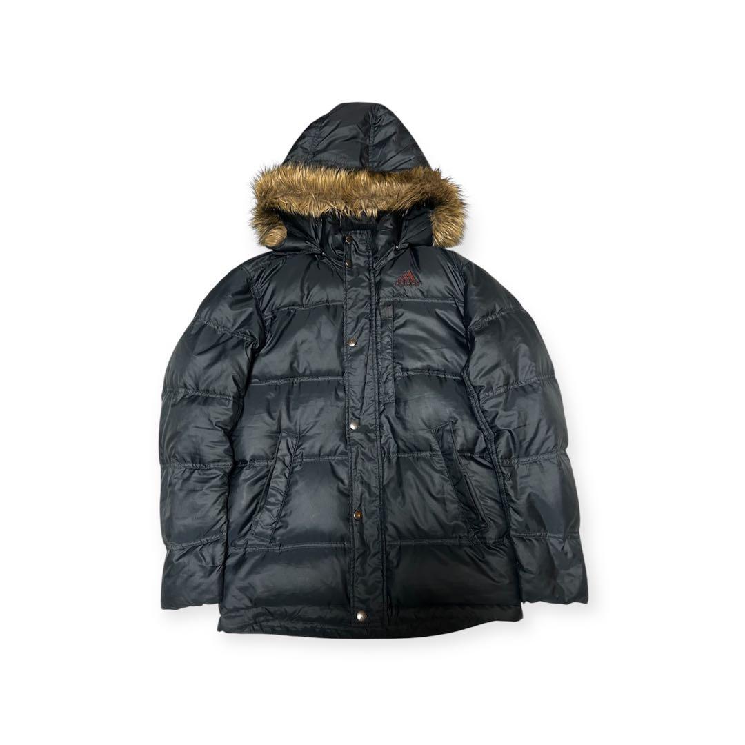 00s adidasダウンジャケット 平成 グランジ パープル y2k - メルカリ