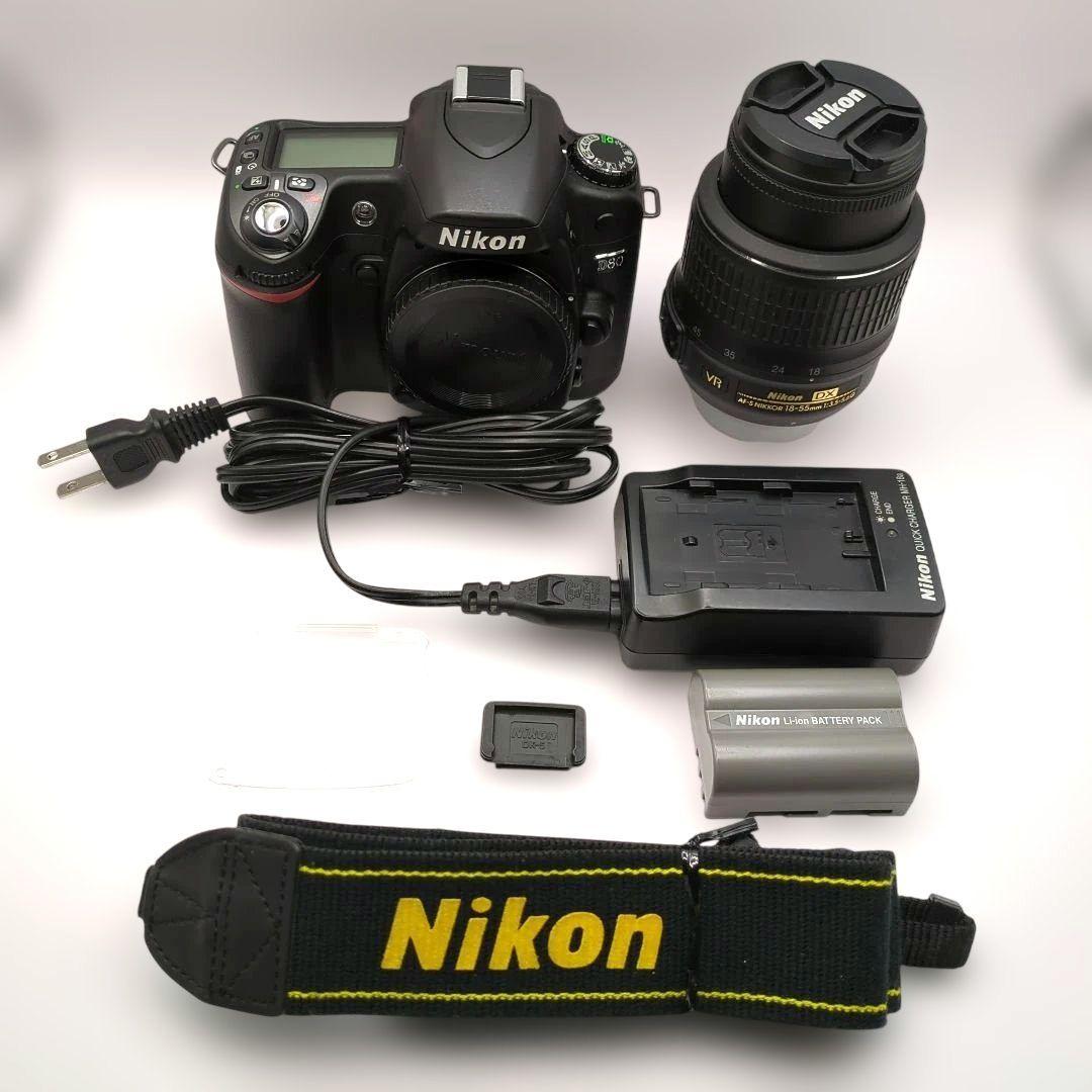 美品 Nikon D80 18-55VRレンズセット CCDセンサー