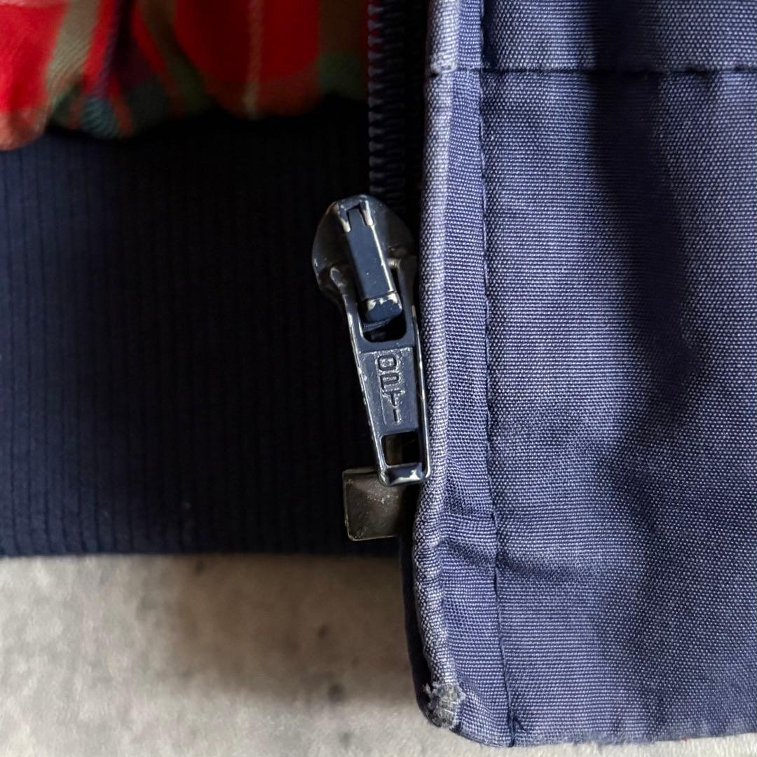 80s BARACUTA】G9 ハリントンジャケット UK製 茄子紺 短丈 - メルカリ