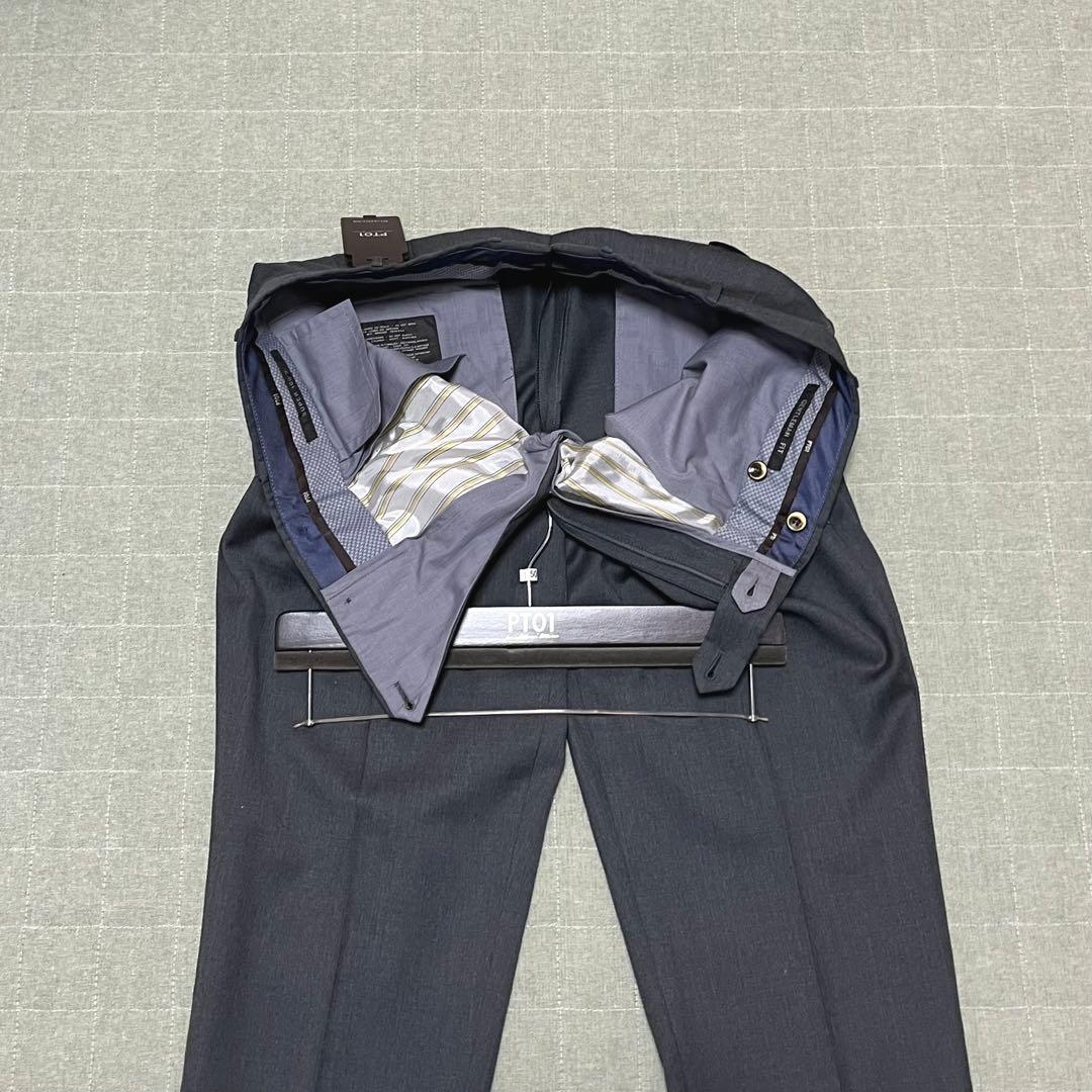 PT01 ジェントルマンフィット 50 グレー ハンガー付き