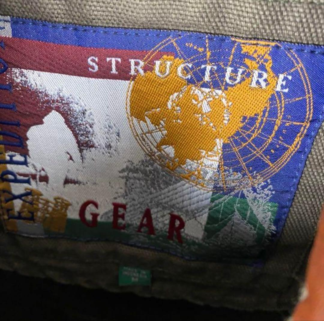 ヴィンテージ ミリタリー モッズ コート レザー 古着 カーキ 軍 ロング