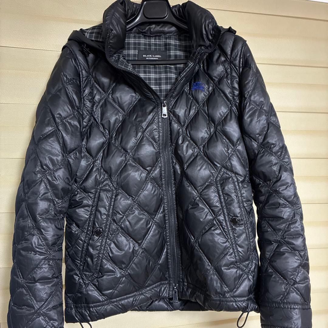 バーバリーブラックレーベル　ダウンジャケット　終盤モデル　即日発送
