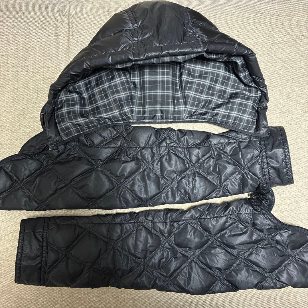 バーバリーブラックレーベル　ダウンジャケット　終盤モデル　即日発送