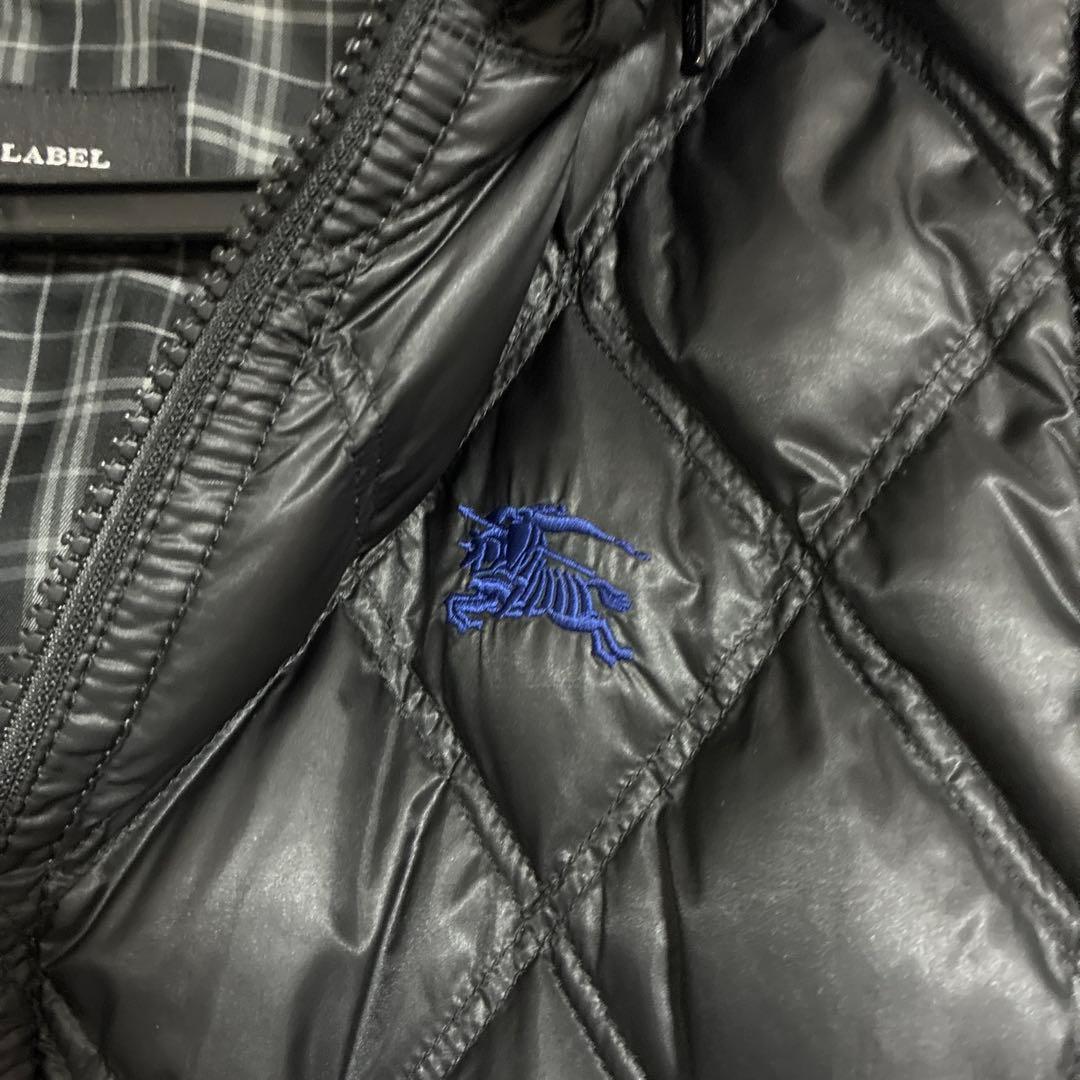 バーバリーブラックレーベル　ダウンジャケット　終盤モデル　即日発送