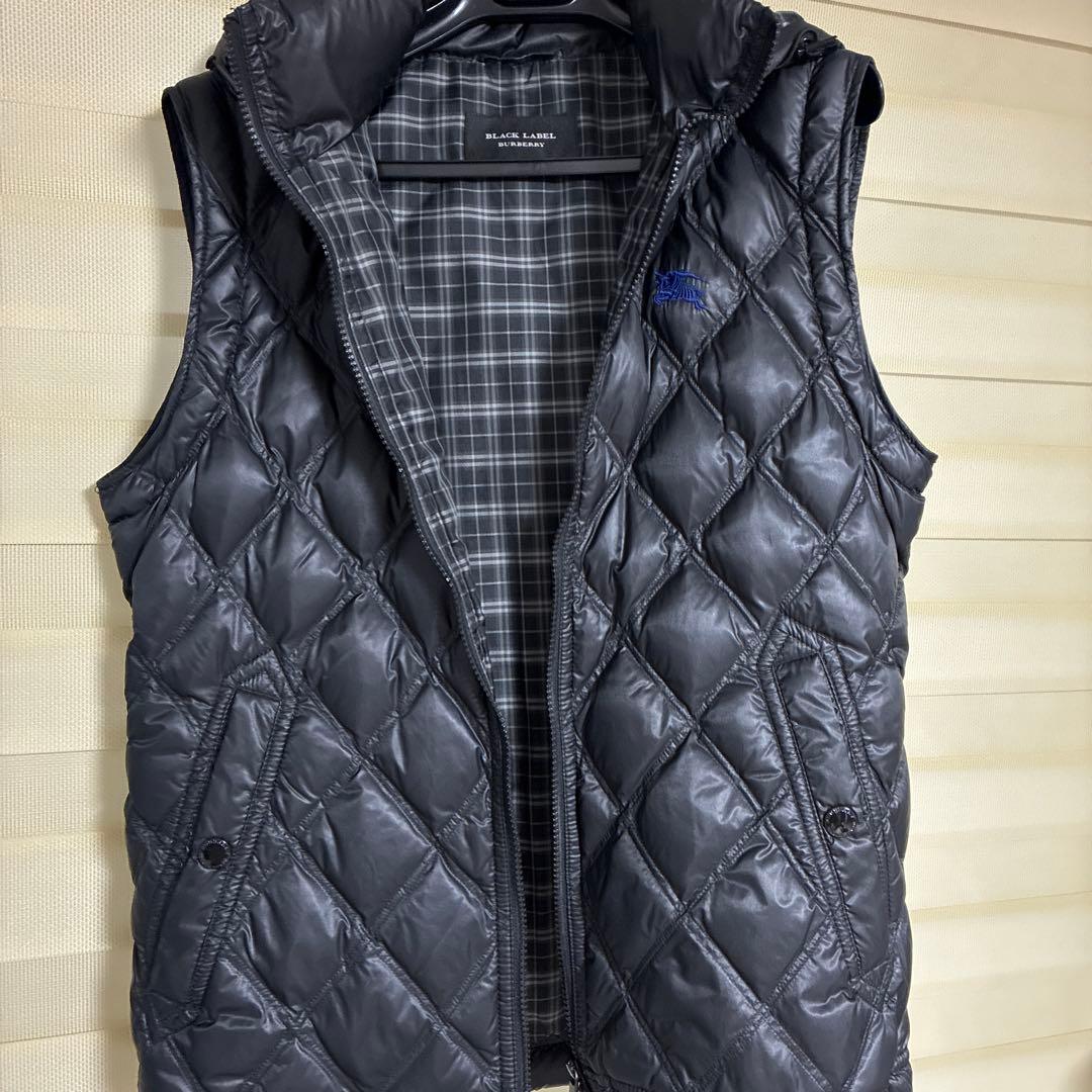 バーバリーブラックレーベル　ダウンジャケット　終盤モデル　即日発送