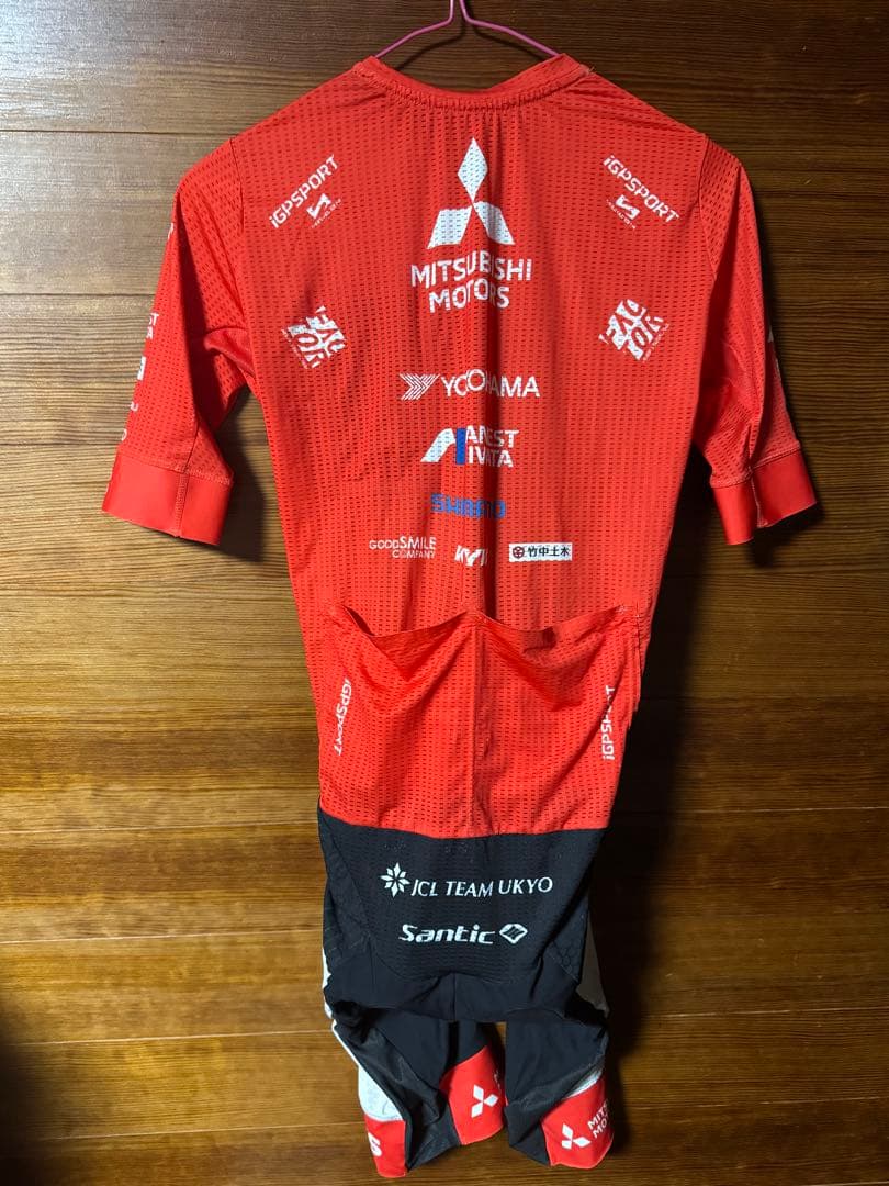 Mitsubishi チームUKYOサイクルジャージ 選手支給品