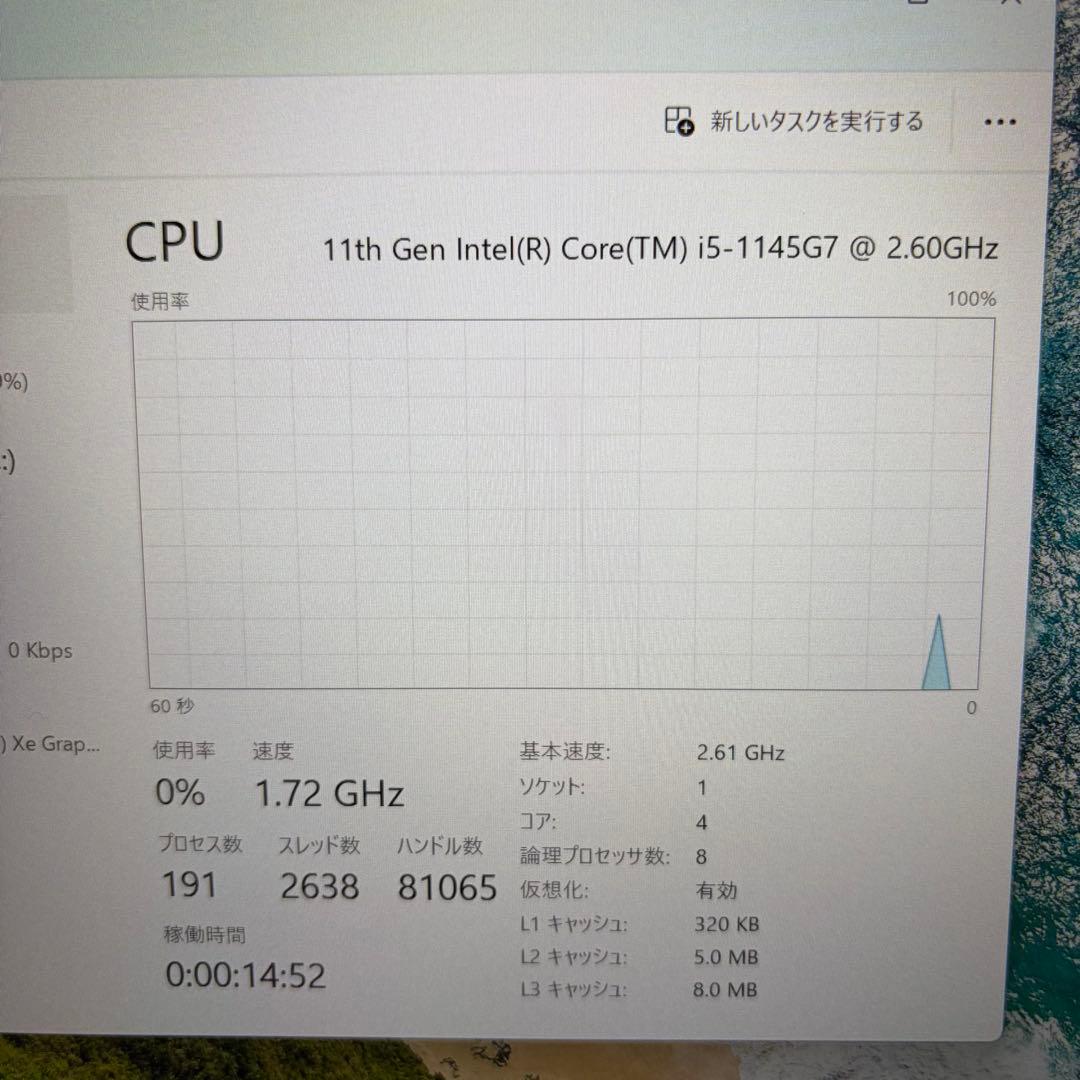 Windowsノート本体 ThinkPad X13 Yoga 2-in-1 i5-1145G7 16GB