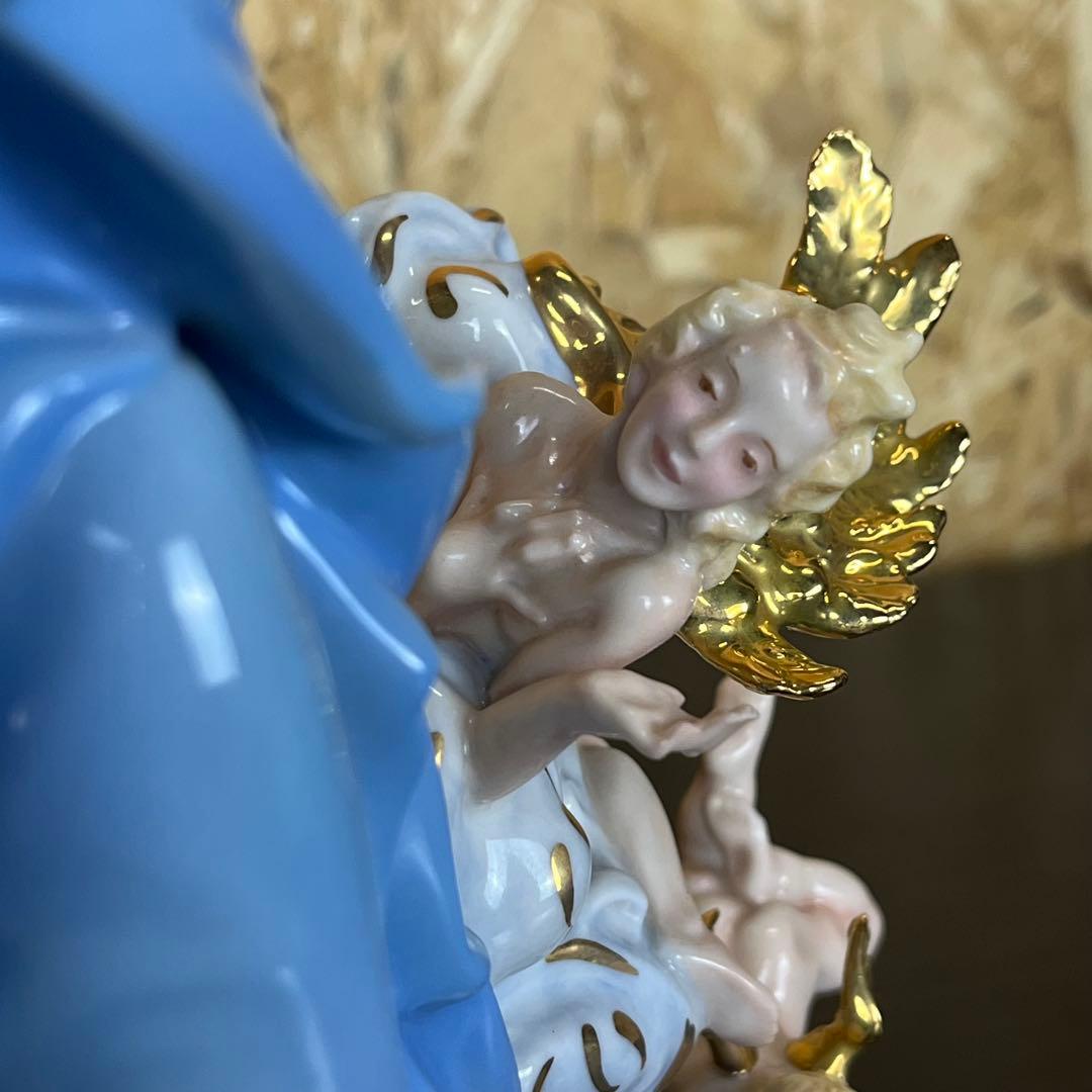 め*る様 【希少】フランクリンミント社 Mary Queen Of Heaven