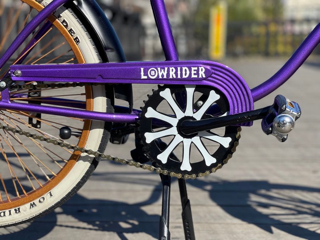 20インチ ローチャリ ローライダー lowrider 紫 ムラサキ ビークル