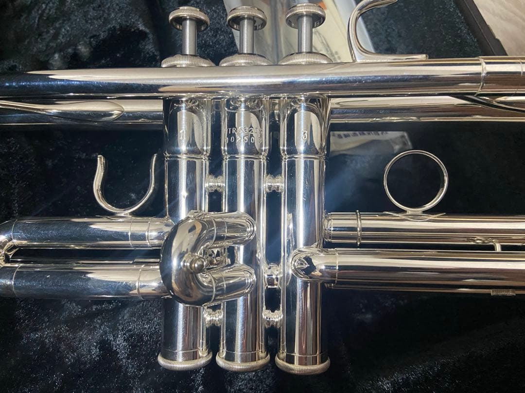 【美品】YAMAHA YTR-6320Sトランペット マウスピース付 調整済