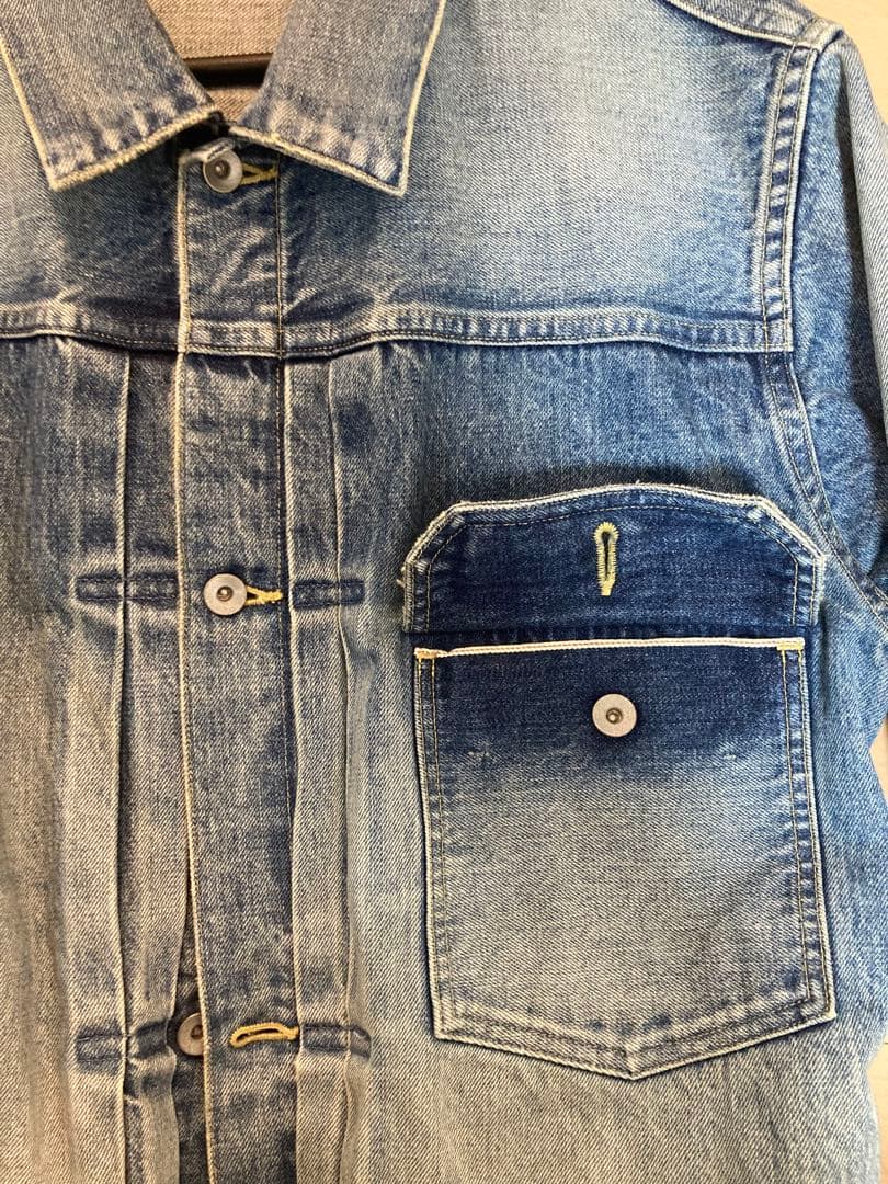 marka 13.5ozセルビッチデニム / NEW タイプ1 ジャケット
