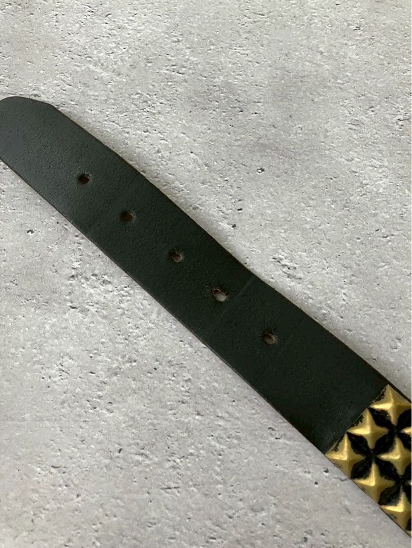 ksk　ウェンディーズ　WENDY’S　スタッズレザーベルト