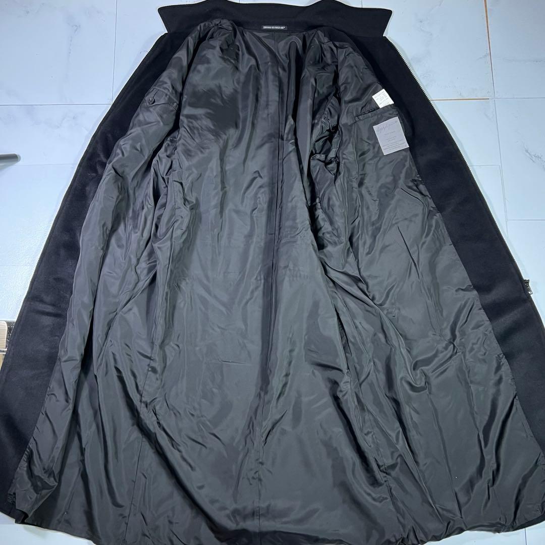 yohji yamamoto pour homme カシミヤ混 ジップコート