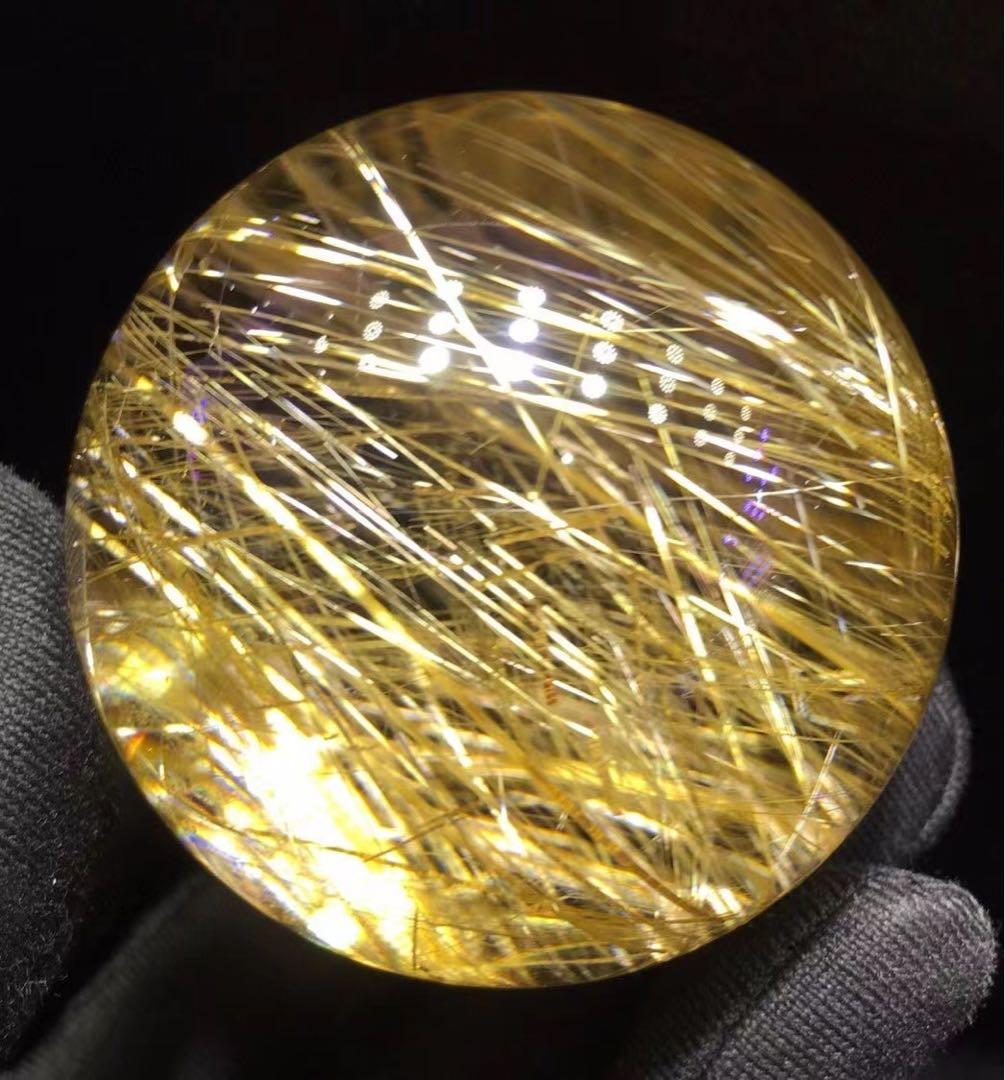 ⭐︎【極上品】タイチンクオーツ  置物 51.7mm