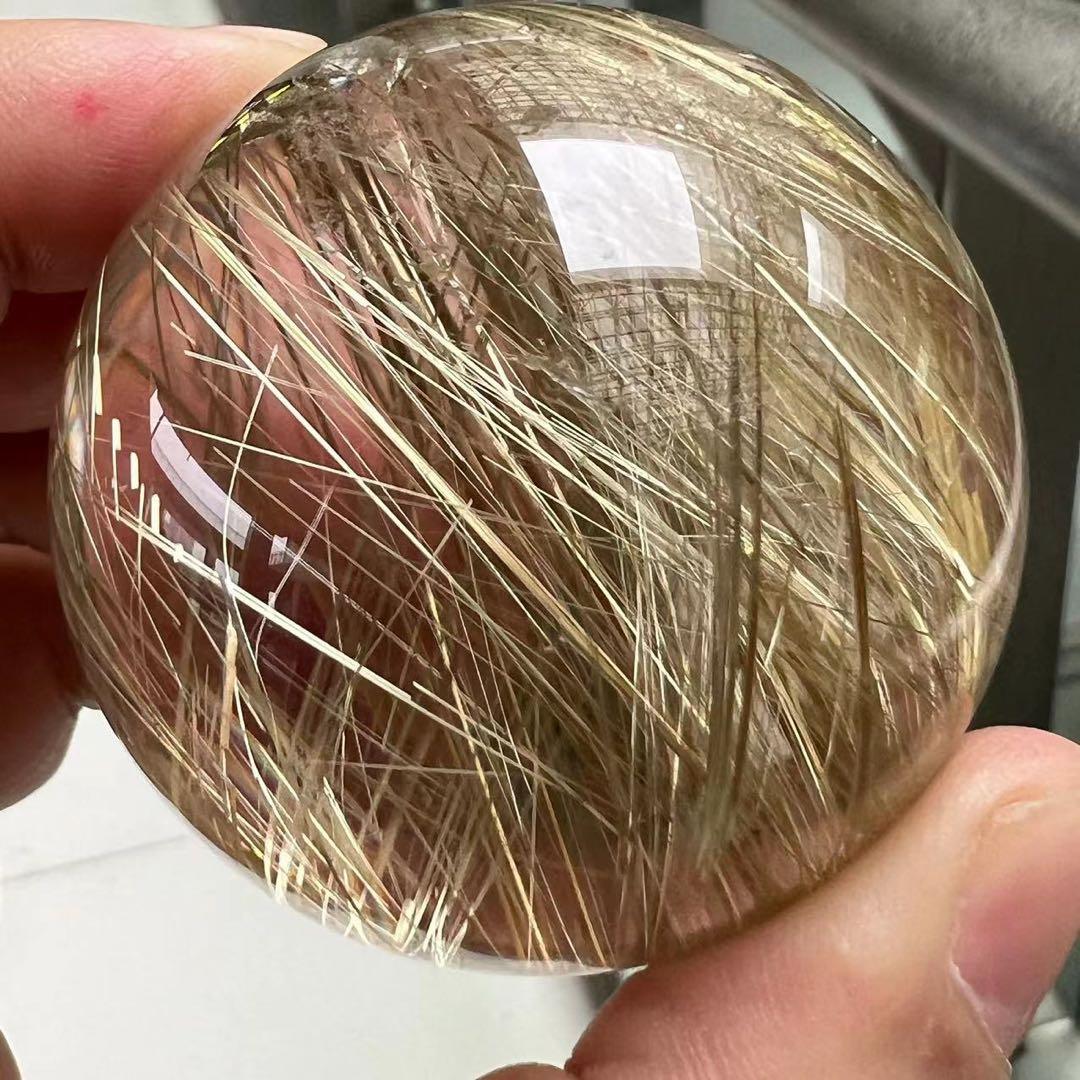 ⭐︎【極上品】タイチンクオーツ  置物 51.7mm