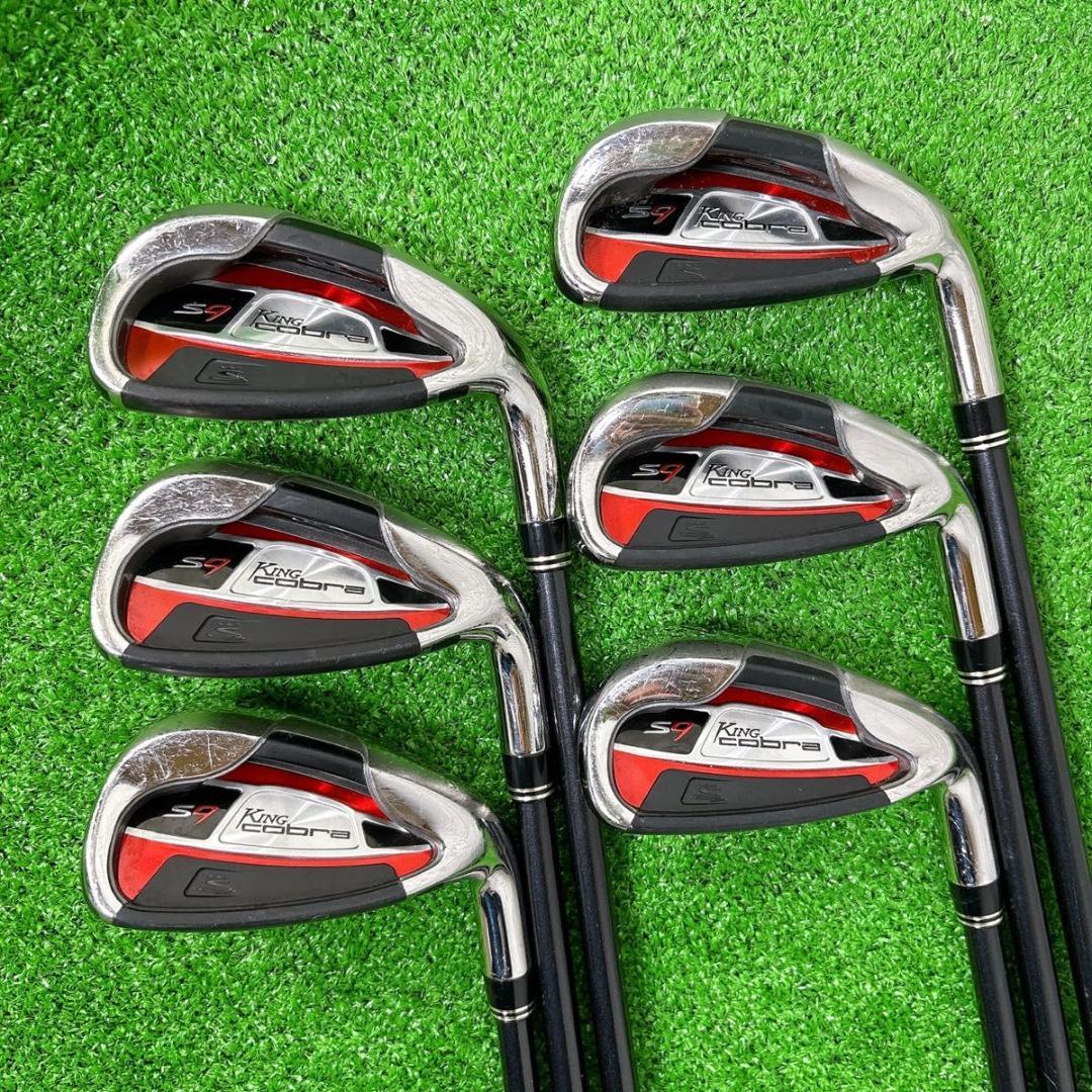 COBRA KING コブラキング S9 6本 純正カーボン メンズゴルフクラブ