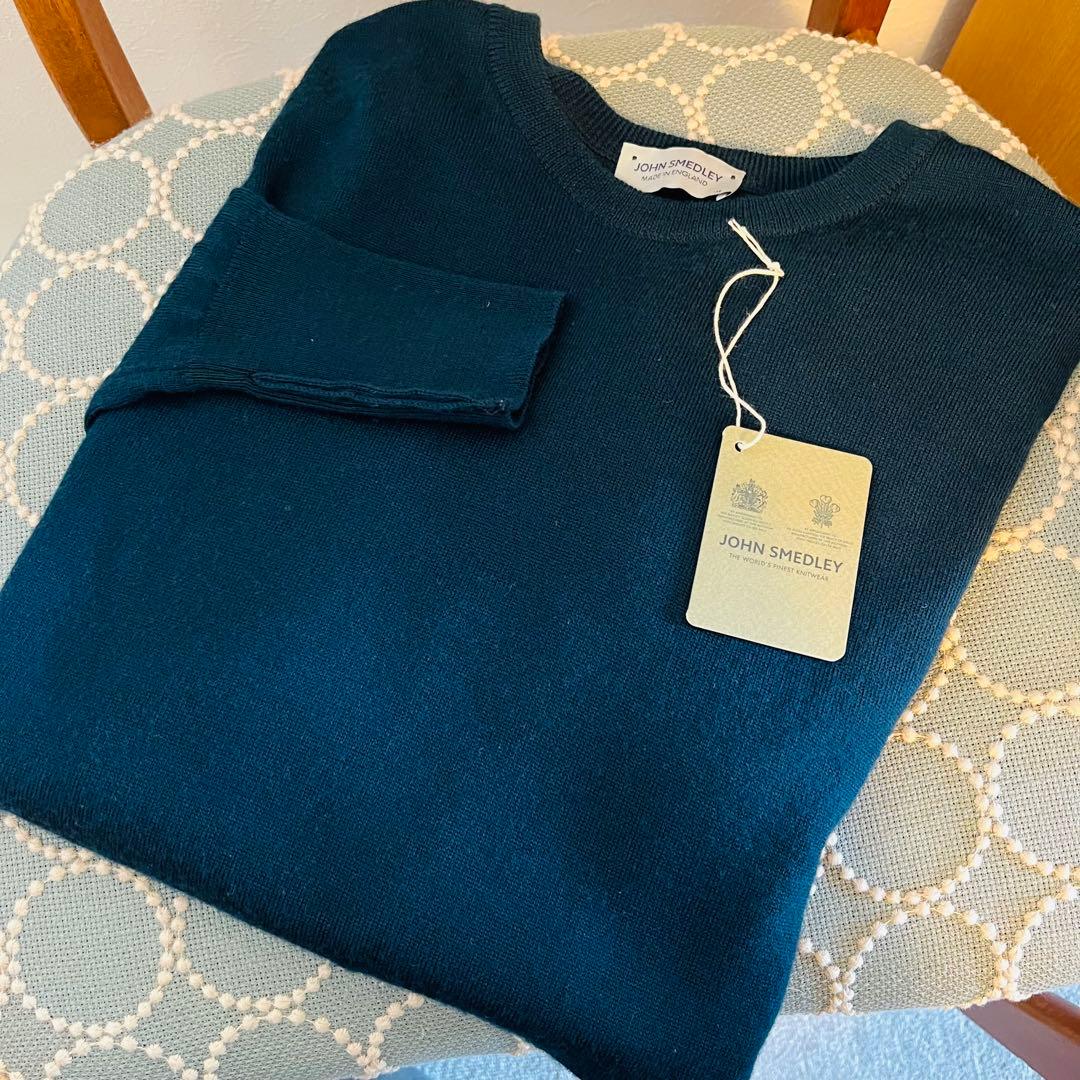 MORIMORI 様JOHN SMEDLEY メリノウールセーター Mサイズ