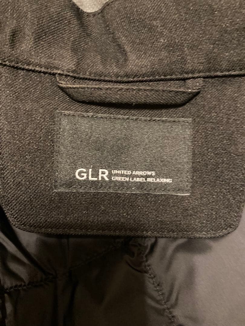 UNITED ARROWSブラック　ロングモッズコート　インナーダウン付