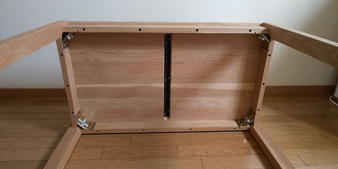 木製長方形テーブル ナチュラルウッド