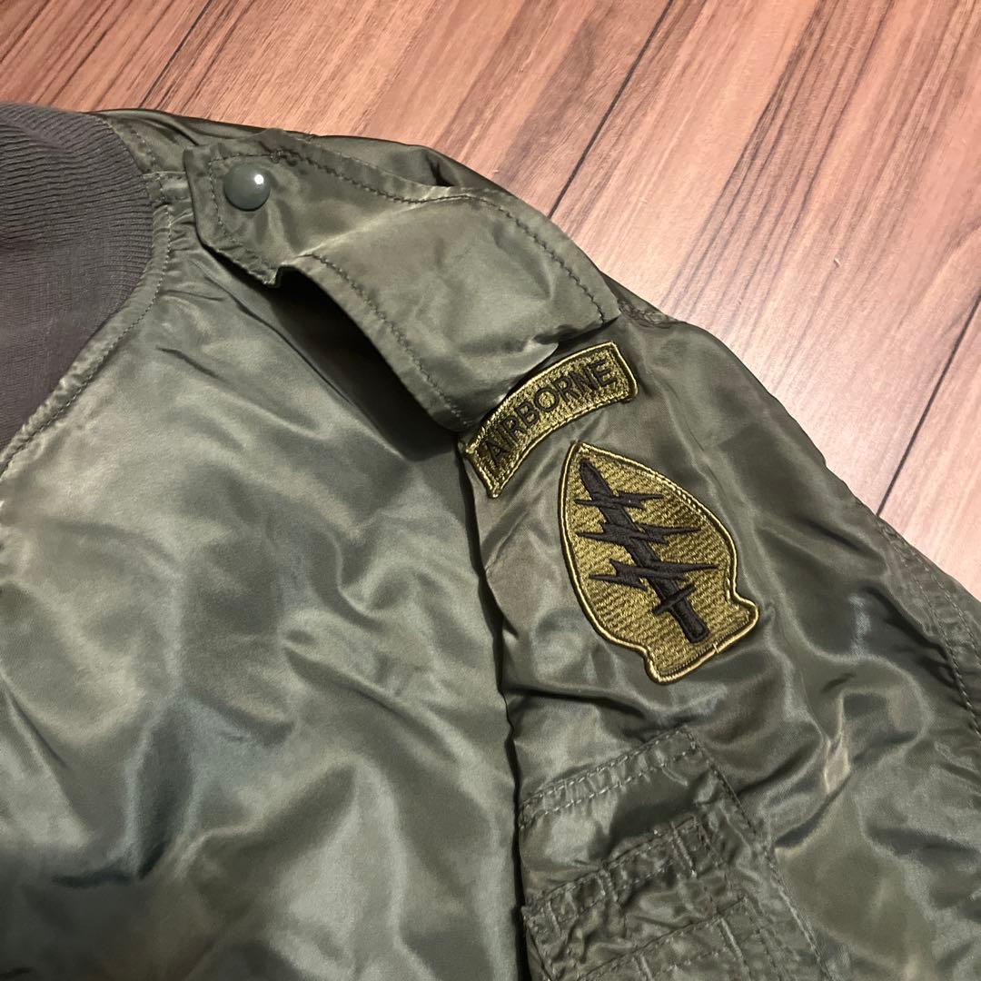 【L】ALPHA INDUSTRIES L-2B グリーンベレー　USA製