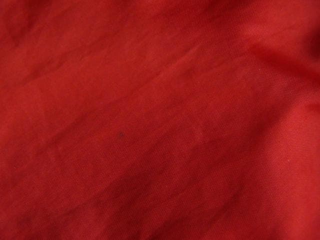 23095　Admiral メンズ　ブレーカー　トップス　赤Ｘ黒　サイズＭ