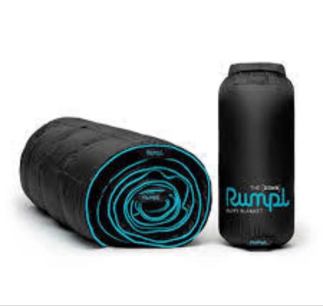 RUMPL ランプル　Down アウトドア ダウンブランケット 2人用　ブラック