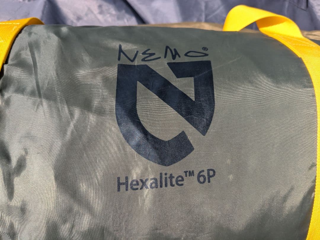 NEMO（ニーモ）　ヘキサライト6P　ポール3本付き