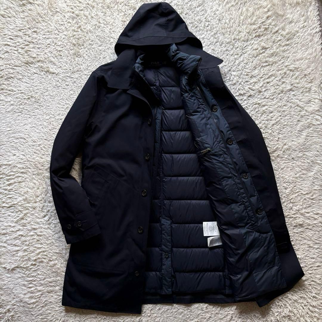 ☆美品☆ ポロ ラルフローレン ダウンコート 3way フード 取り外し可能