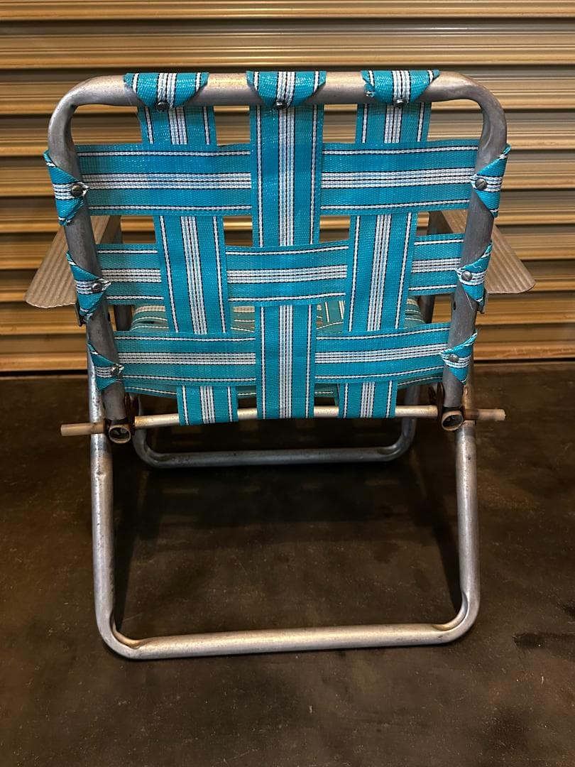 アメリカンヴィンテージ 折り畳みローンチェア (キッズサイズ想定)