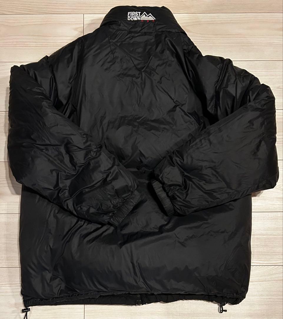 FIRST DOWN ダウンジャケット 黒
