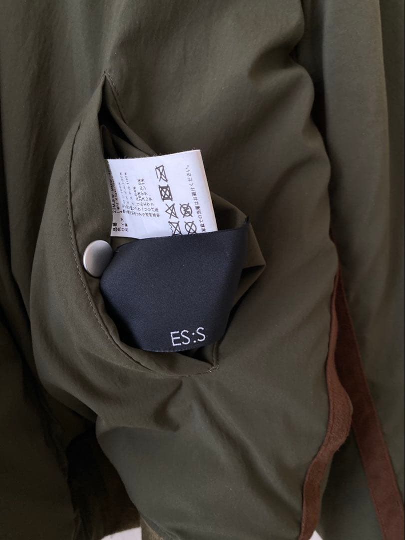 es:s エス　23AW B-15D MODフライトジャケット