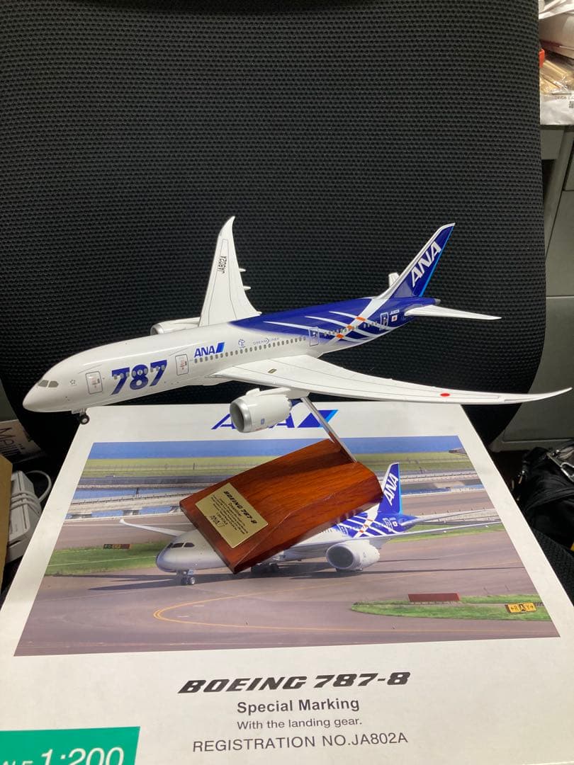 ANA Boeing 787 - 8 特別塗装機 1/200