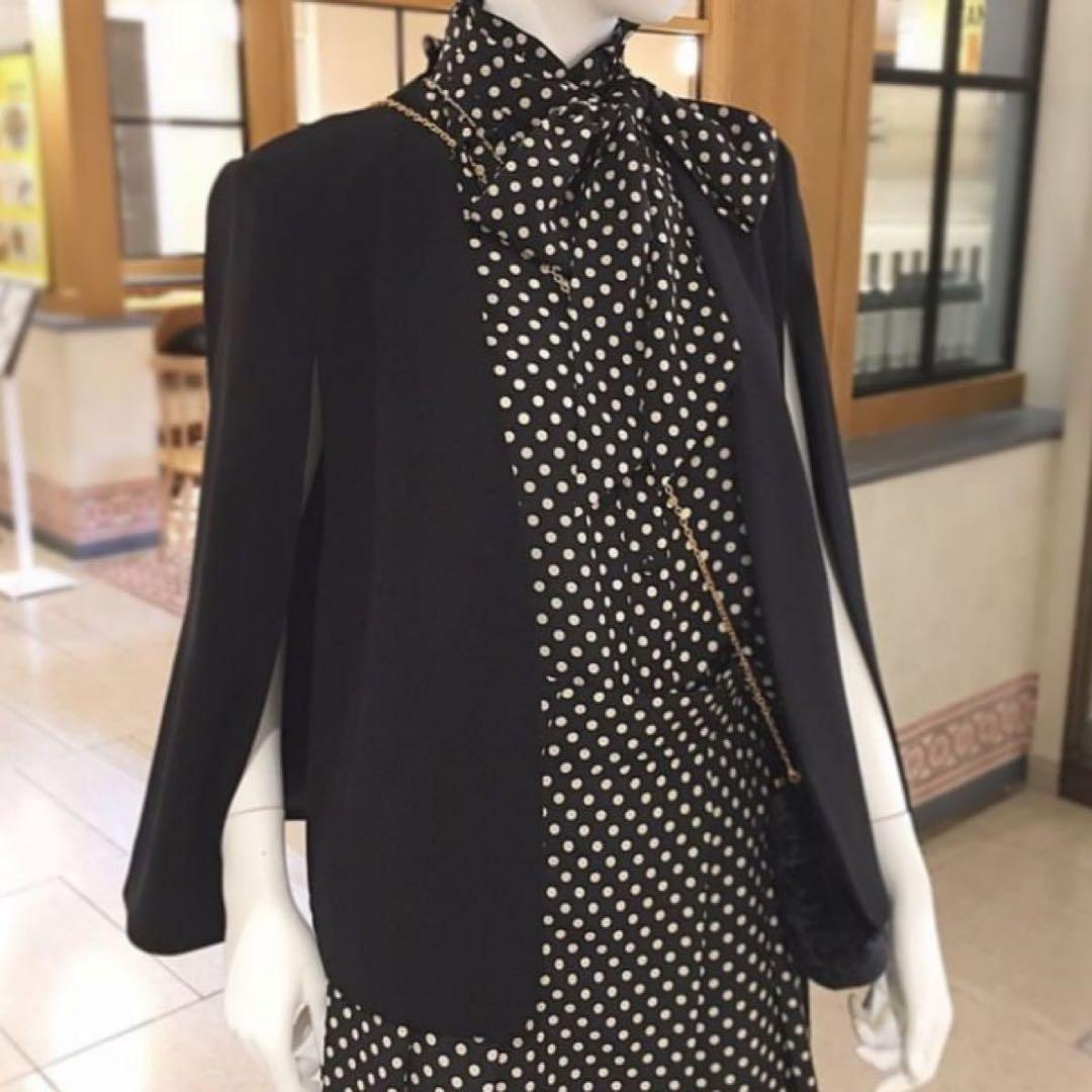 LOULOU WILLOUGHBY リトルブラックケープジャケット