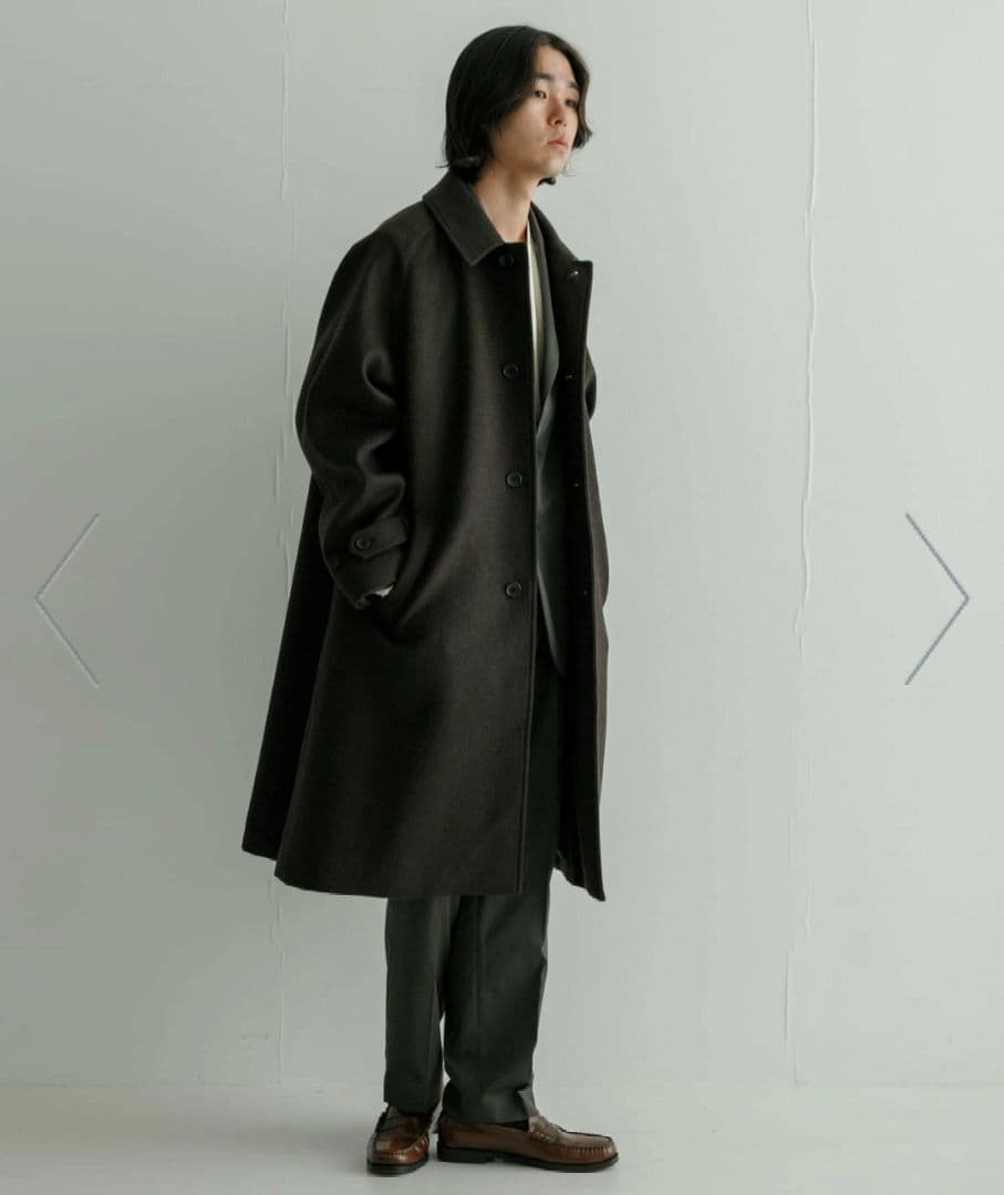 URBAN RESEARCH バルカラーコート ブラウン Sサイズ