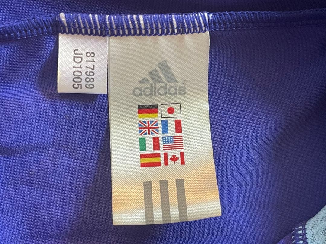 2006 日本代表オーセンティックユニフォーム 7 中田英寿 O