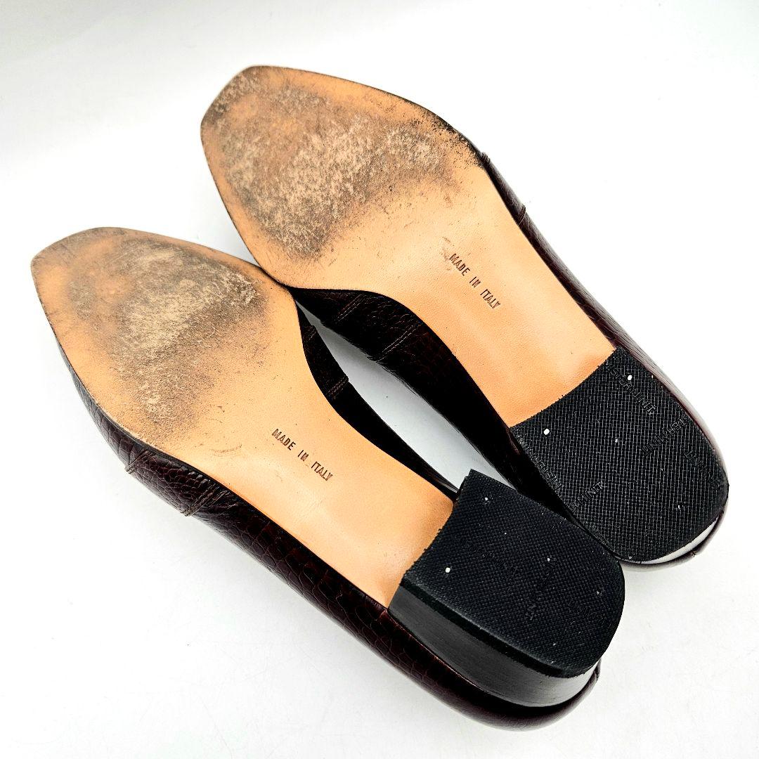 Salvatore Ferragamo ガンチーニ ローファー　〈126-6〉