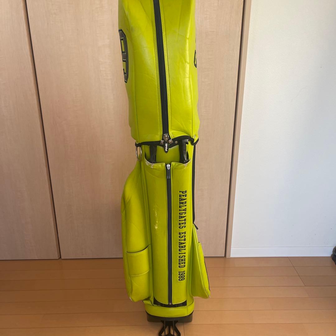 PEARLY GATES ゴルフバッグ 89モデル イエロー